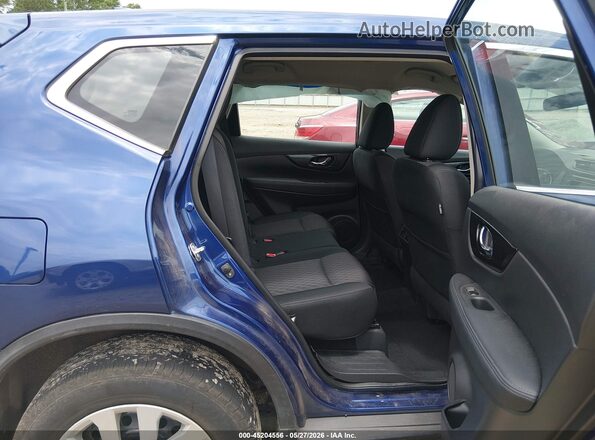 KNMAT2MT9JP572771 2018 NISSAN ROGUE Blue VIN կոդի պիտակի տեսք
