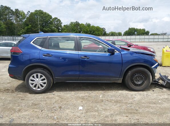 KNMAT2MT9JP572771 2018 NISSAN ROGUE Blue Սալոնի 360 աստիճան տեսք