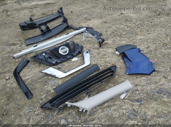 KNMAT2MT9JP572771 2018 NISSAN ROGUE Blue Սարքավորումների վահանակի տեսք