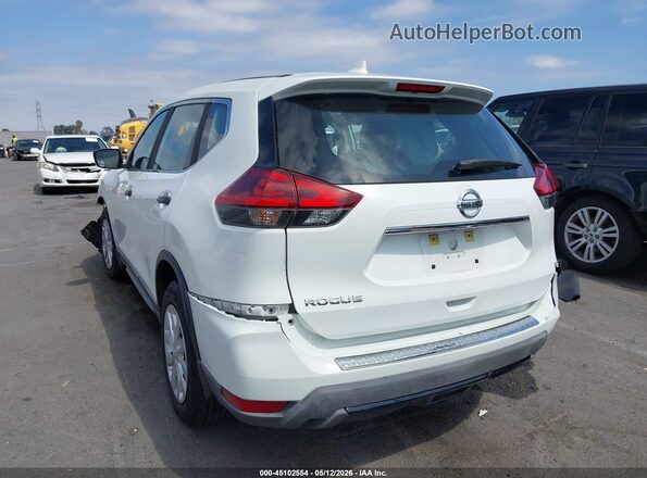 KNMAT2MT9JP595872 2018 NISSAN ROGUE White Trasero izquierdo