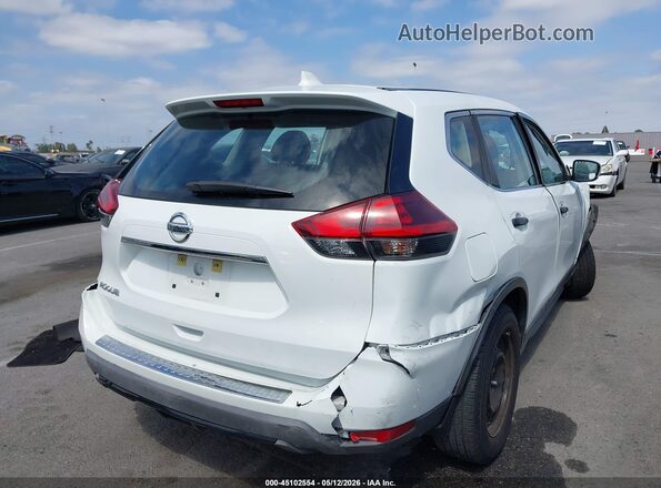 KNMAT2MT9JP595872 2018 NISSAN ROGUE White Trasero derecho