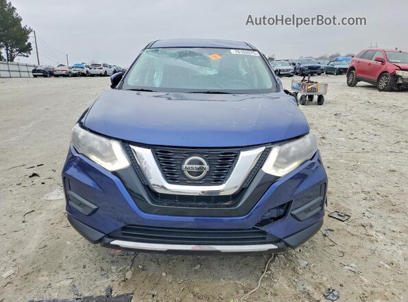 KNMAT2MT9JP597668 2018 NISSAN ROGUE Blue წინა ხედი