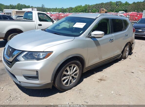 KNMAT2MT9LP515487 2020 NISSAN ROGUE Silver Vista tres cuartos delantera izquierda