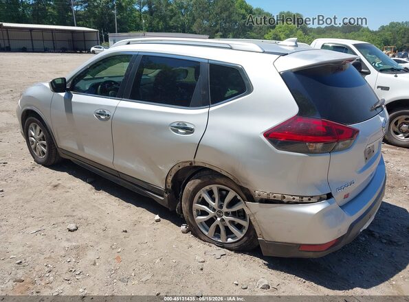 KNMAT2MT9LP515487 2020 NISSAN ROGUE Silver Trasero izquierdo