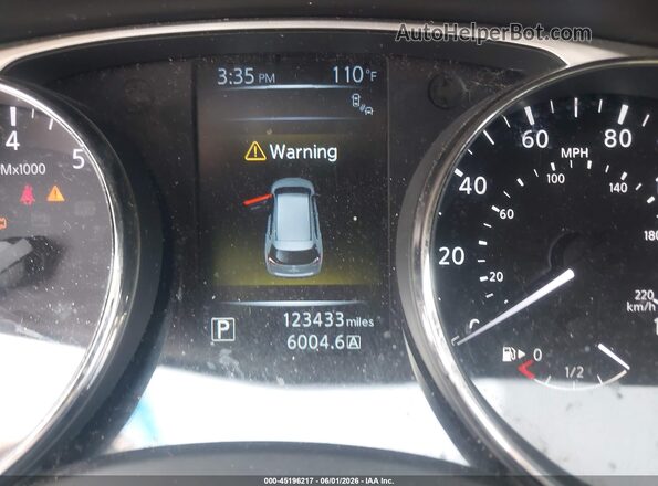 KNMAT2MTXGP626782 2016 NISSAN ROGUE Black Vista de los asientos traseros