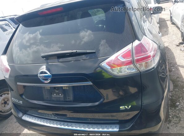 KNMAT2MTXGP626782 2016 NISSAN ROGUE Black 