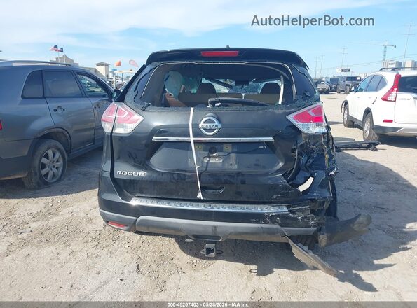 KNMAT2MTXGP664075 2016 NISSAN ROGUE Black 