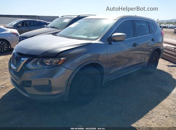 KNMAT2MTXJP510814 2018 NISSAN ROGUE Gray Front left