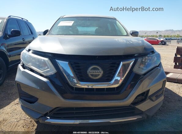KNMAT2MTXJP510814 2018 NISSAN ROGUE Gray Dashboard view