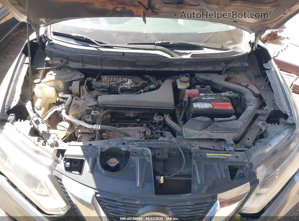 KNMAT2MTXJP510814 2018 NISSAN ROGUE Gray Rear view