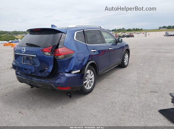 KNMAT2MTXKP517182 2019 NISSAN ROGUE Blue Հետևի աջ