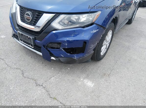 KNMAT2MTXKP517182 2019 NISSAN ROGUE Blue Դիմացի տեսք