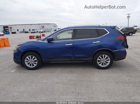 KNMAT2MTXKP517182 2019 NISSAN ROGUE Blue 