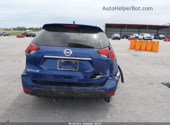 KNMAT2MTXKP517182 2019 NISSAN ROGUE Blue 
