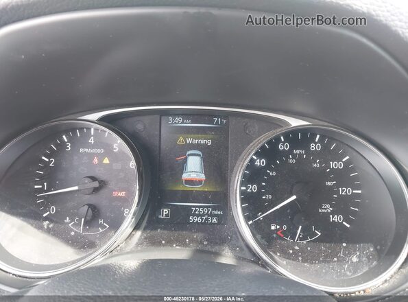 KNMAT2MV0GP663308 2016 NISSAN ROGUE White 
