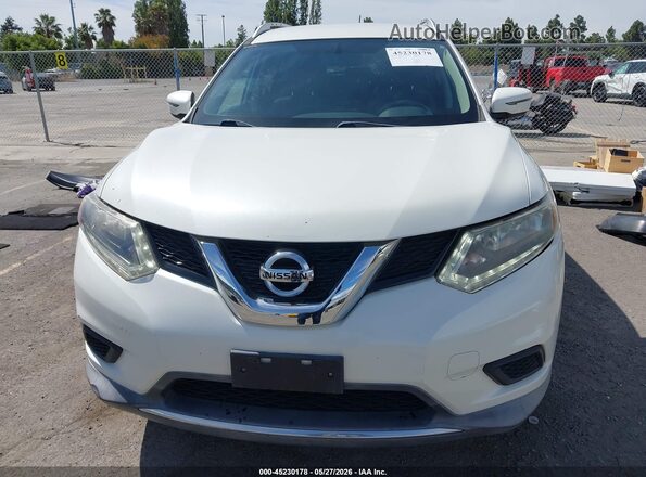 KNMAT2MV0GP663308 2016 NISSAN ROGUE White 