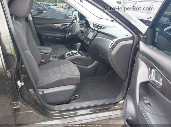 KNMAT2MV0GP696812 2016 NISSAN ROGUE Black Vista interior delantera