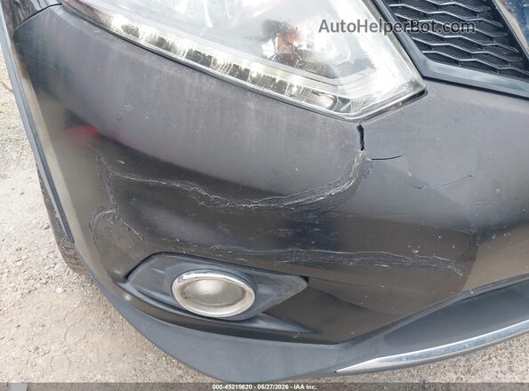 KNMAT2MV0GP696812 2016 NISSAN ROGUE Black Vista del cuadro de instrumentos