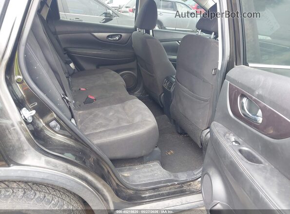 KNMAT2MV0GP696812 2016 NISSAN ROGUE Black Vista de la etiqueta del VIN