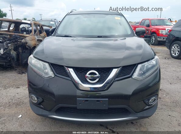 KNMAT2MV0GP696812 2016 NISSAN ROGUE Black Vista interior trasera