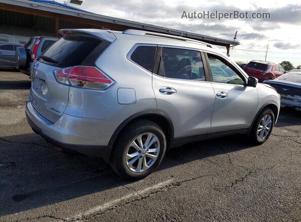 KNMAT2MV0GP708120 2016 NISSAN ROGUE Silver 