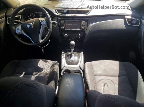KNMAT2MV0GP708120 2016 NISSAN ROGUE Silver 