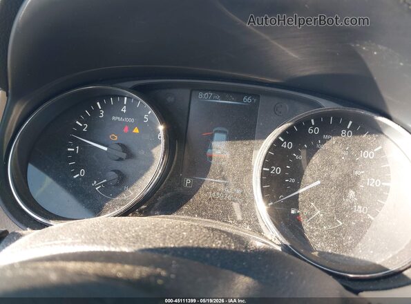 KNMAT2MV0HP561024 2017 NISSAN ROGUE Blue Вид задніх сидінь
