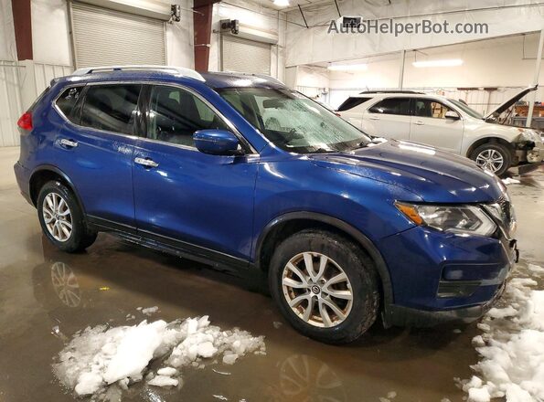 KNMAT2MV0HP564280 2017 NISSAN ROGUE Blue Front right