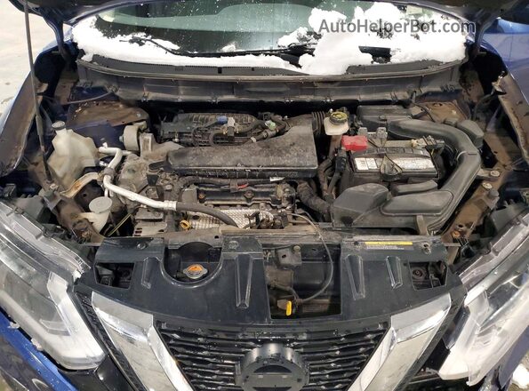 KNMAT2MV0HP564280 2017 NISSAN ROGUE Blue Engine compartment view