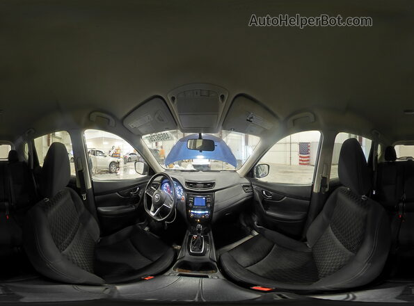 KNMAT2MV0HP564280 2017 NISSAN ROGUE Blue 360 interior view