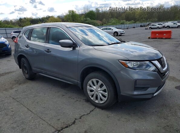 KNMAT2MV0JP578041 2018 NISSAN ROGUE Gray Przód prawy