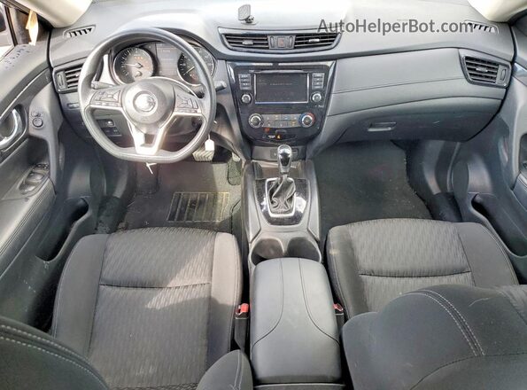 KNMAT2MV0JP578041 2018 NISSAN ROGUE Gray Widok deski rozdzielczej