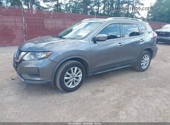 KNMAT2MV0KP504779 2019 NISSAN ROGUE Silver წინა მარცხენა ხედი სამი მეოთხედიდან