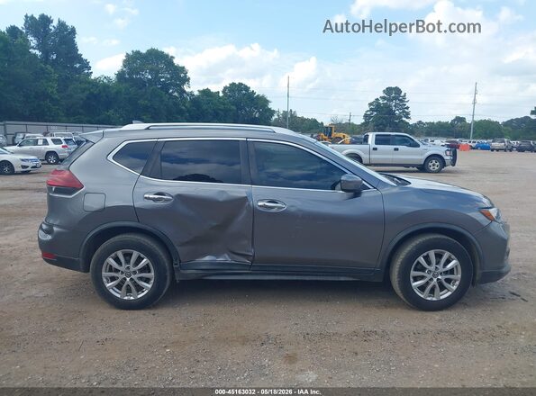 KNMAT2MV0KP504779 2019 NISSAN ROGUE Silver უკანა სალონის ხედი