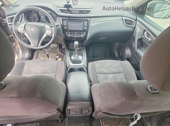 KNMAT2MV1GP599389 2016 NISSAN ROGUE Серый 