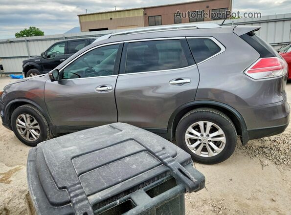 KNMAT2MV1GP599389 2016 NISSAN ROGUE Серый 