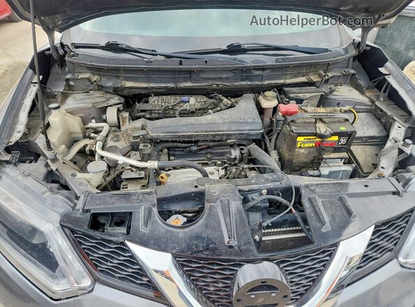 KNMAT2MV1GP599389 2016 NISSAN ROGUE Серый 