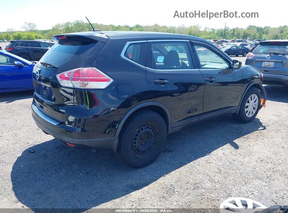 KNMAT2MV1GP626137 2016 NISSAN ROGUE Black Հետևի աջ