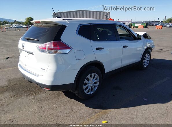 KNMAT2MV1GP631581 2016 NISSAN ROGUE White Tył prawy