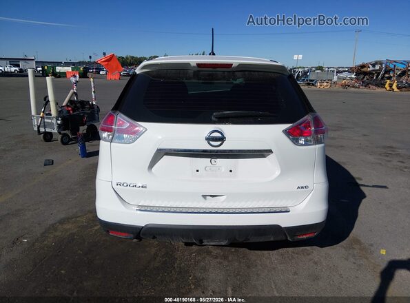 KNMAT2MV1GP631581 2016 NISSAN ROGUE White 
