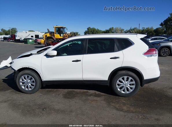 KNMAT2MV1GP631581 2016 NISSAN ROGUE White 