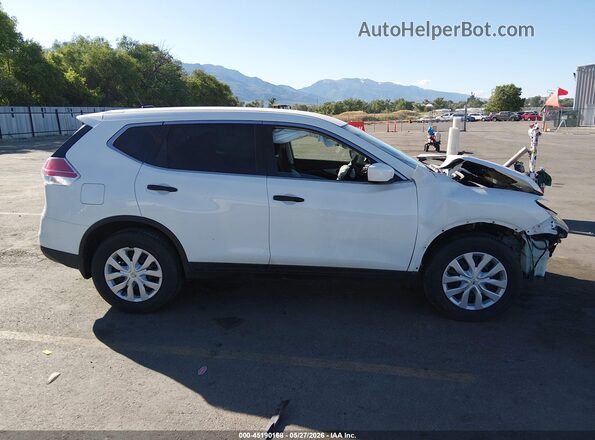 KNMAT2MV1GP631581 2016 NISSAN ROGUE White Widok wnętrza 360 stopni