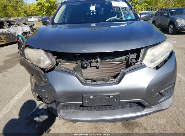 KNMAT2MV1GP650227 2016 NISSAN ROGUE Gray 