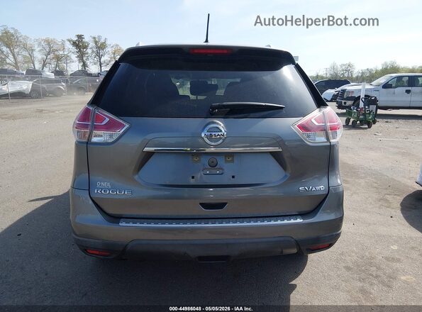 KNMAT2MV1GP650227 2016 NISSAN ROGUE Gray 
