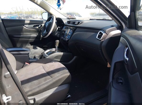 KNMAT2MV1GP650227 2016 NISSAN ROGUE Gray 