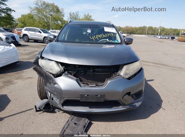 KNMAT2MV1GP650227 2016 NISSAN ROGUE Gray 