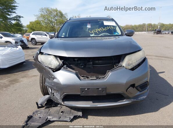 KNMAT2MV1GP650227 2016 NISSAN ROGUE Gray 