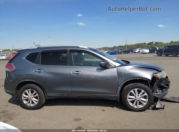 KNMAT2MV1GP650227 2016 NISSAN ROGUE Gray 