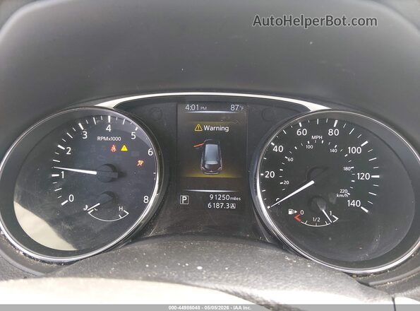 KNMAT2MV1GP650227 2016 NISSAN ROGUE Gray 