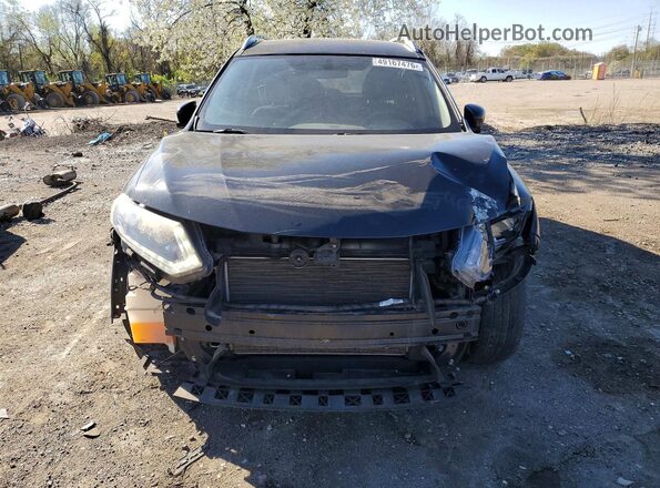 KNMAT2MV1GP674365 2016 NISSAN ROGUE Black Вид спереду